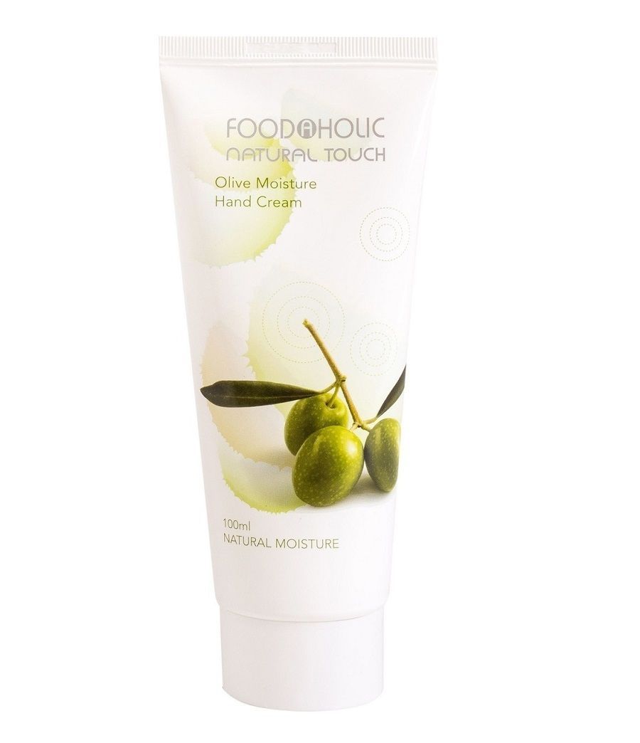 FOODAHOLIC NATURAL TOUCH OLIVE MOISTURE HAND CREAM Увлажняющий крем для рук с экстрактом оливы 100мл