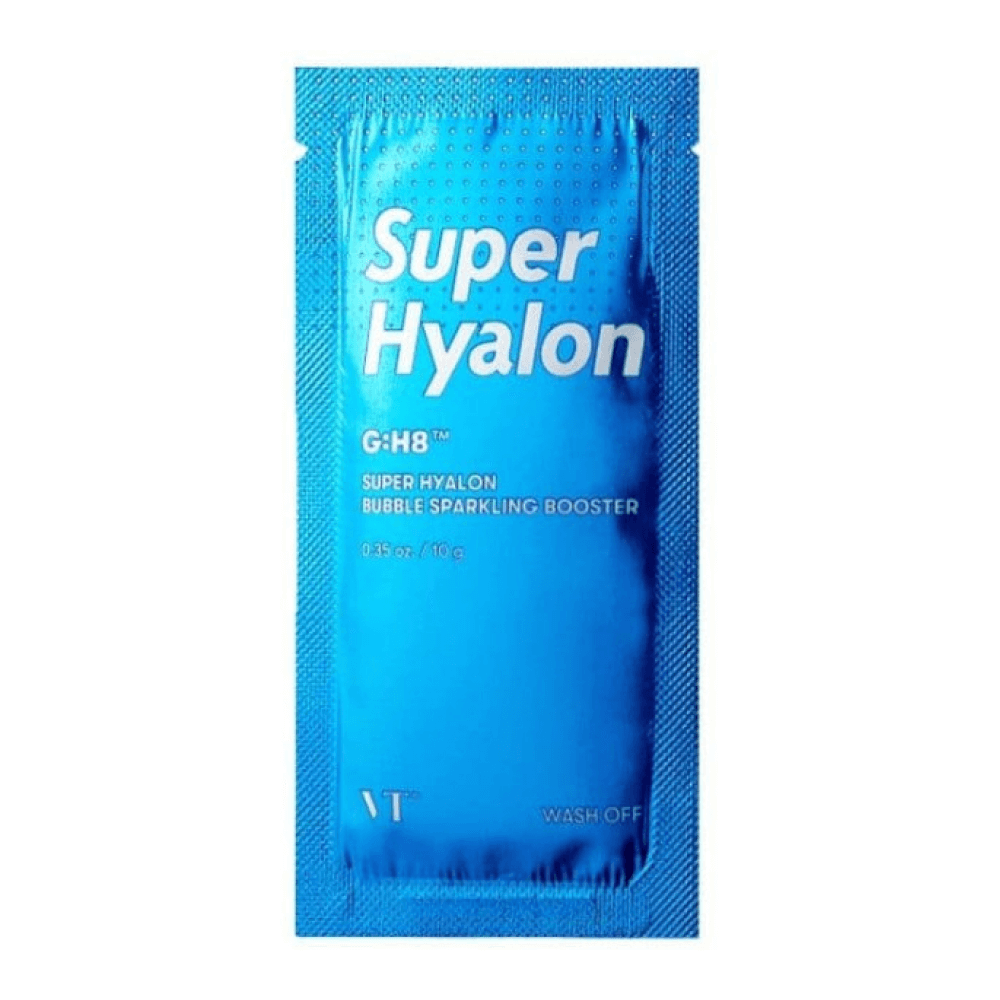 VT Cosmetics Super Hyalon Bubble Sparkling Booster Маска-пенка  10g*1шт