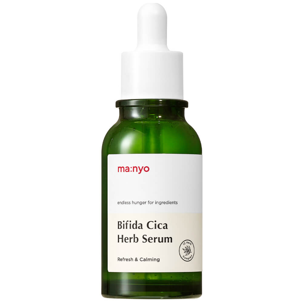 ma:nyo Успокаивающая сыворотка против воспалений Bifida Cica Herb Serum