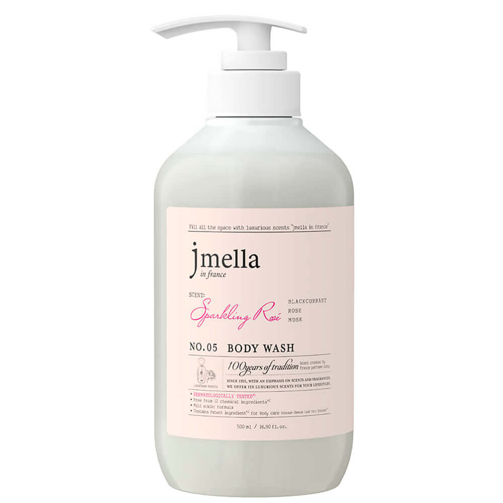23efee0403d411ee96dbfa163e38e500_ccfd2b28d67411ef9511fa163ecc0059 Jmella In France Sparkling Rose’ Body Wash Гель для душа 500ml