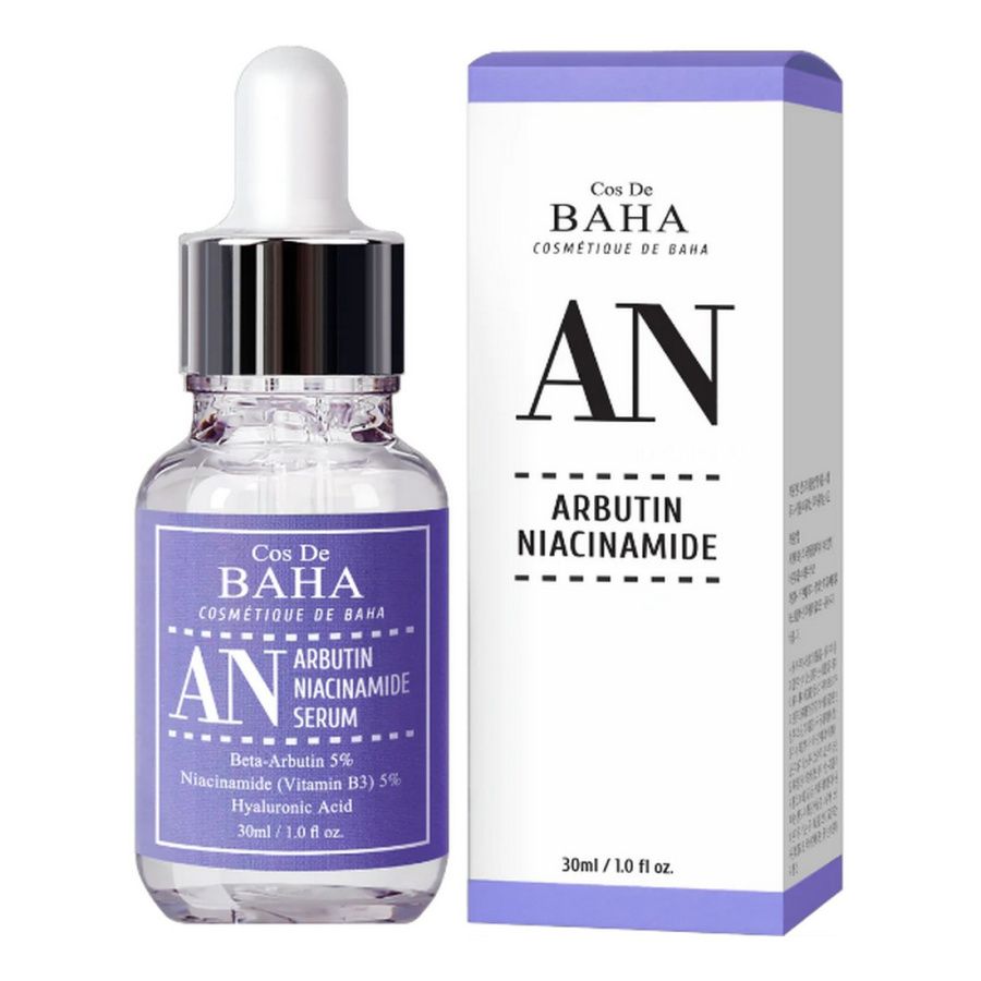 COS DE BAHA  Arbutin+Niacinamide Serum 30 ml (AN),Серум для лица с арбутином+ниацинамидом 30
