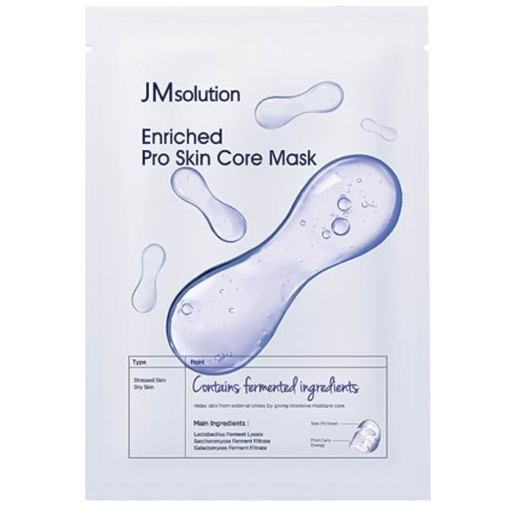 JM solution Enriched Pro Skin Core Mask Ультратонкая восстанавливающая маска 30ml*1шт