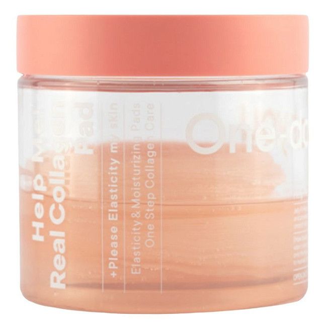 ONE DAY'S YOU Help Me Real Collagen Pad Тонер-пэды с эффектом пилинга с коллагеном (130 мл/70 шт)