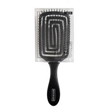 BEAUTY RELIGION Расческа для волос массажная-распутывающая Черная  Massage Brush Black