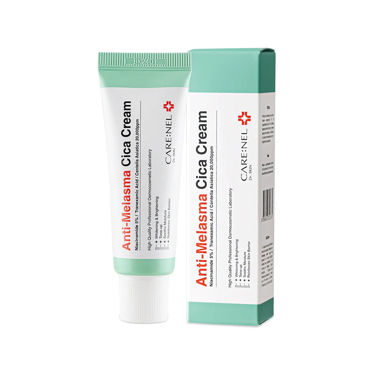 Care:Nel Крем для лица против пигментации с центеллой азиатской/Anti-melesma cica cream 40ml