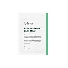 IsNtree Пробник Глиняная маска с экстрактом полыни для проблемной кожи Mugwort Calming Clay Mask 3мл