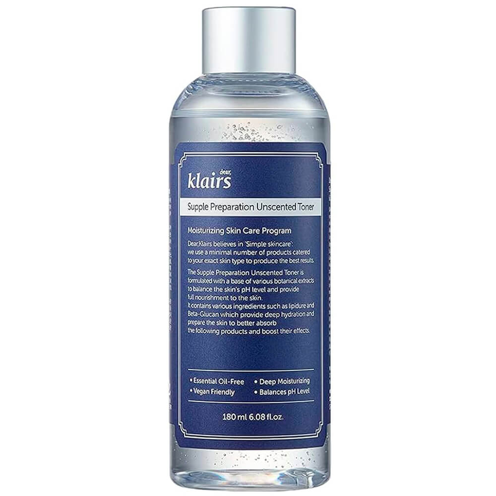 Dear, Klairs Тонер для лица смягчающий - Supple preparation unscented toner