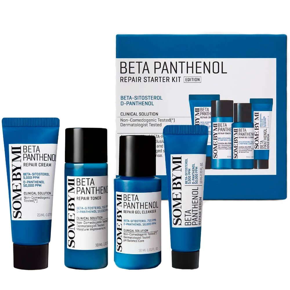 Some By Mi Beta Panthenol Repair Starter Kit 4components Набор для увлажнения и восстановления кожи