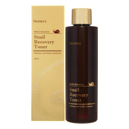 DEOPROCE  Snail recovery Toner Тонер для лица восстанавливающий с муцином улитки