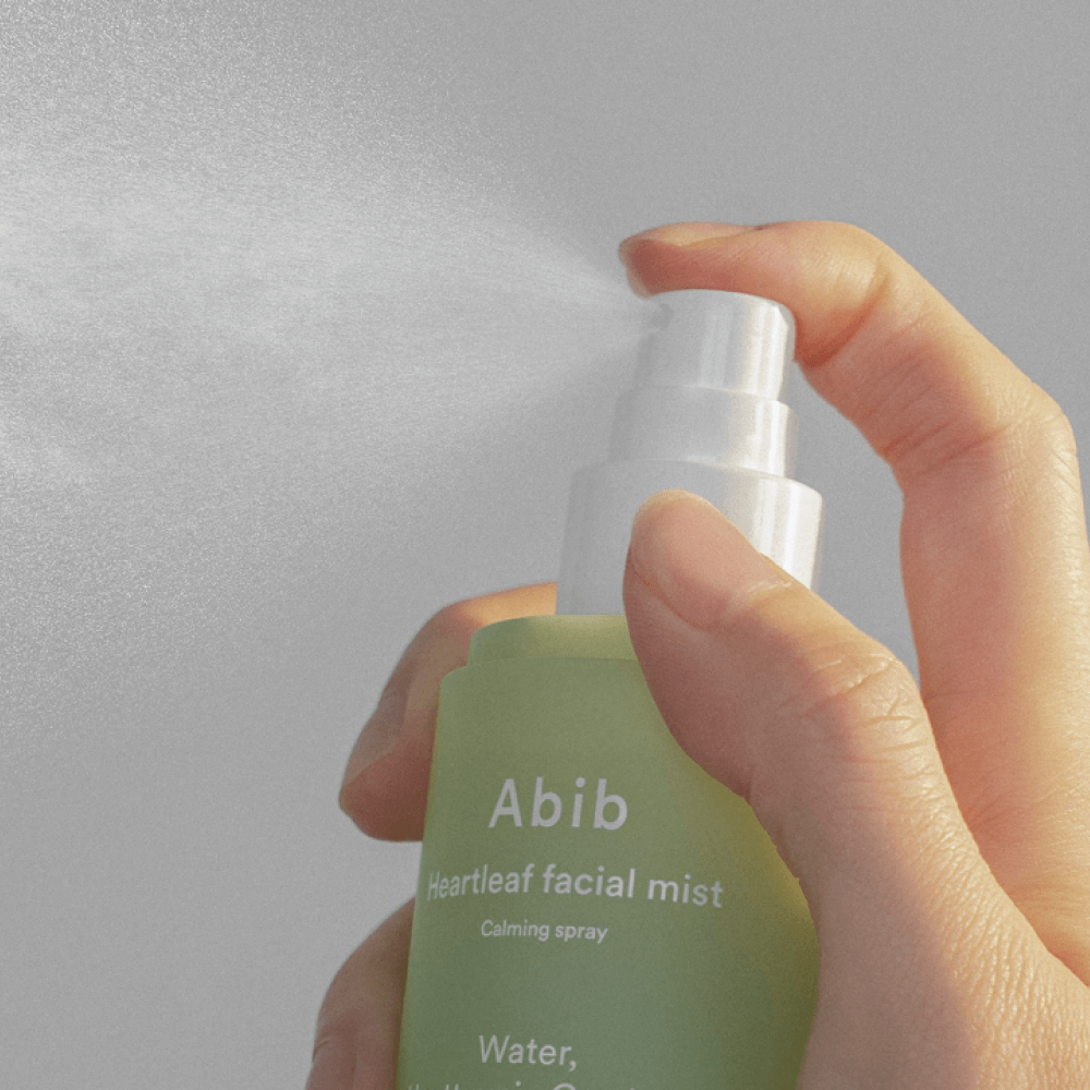 Abib Тонер-мист успокаивающий с экстрактом хауттюйнии Mist Spray Facial Calming Heartleaf 150ml+150