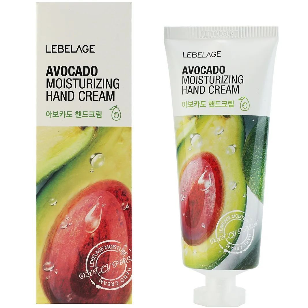 LEBELAGE AVOCADO MOISTURIZING HAND CREAM Крем для рук с экстрактом авокадо