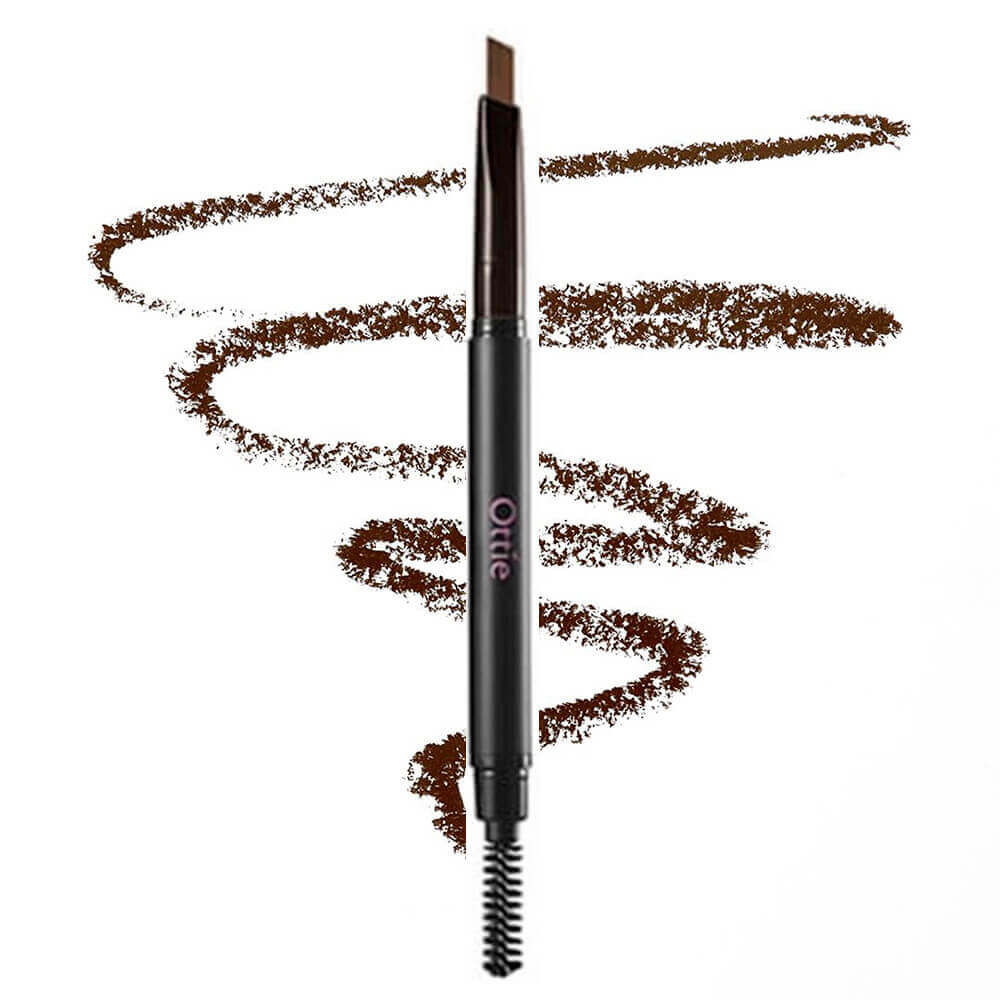 Ottie Natural Drawing Auto Eye Brow Pencil (02 темно-коричневый) Карандаш для бровей