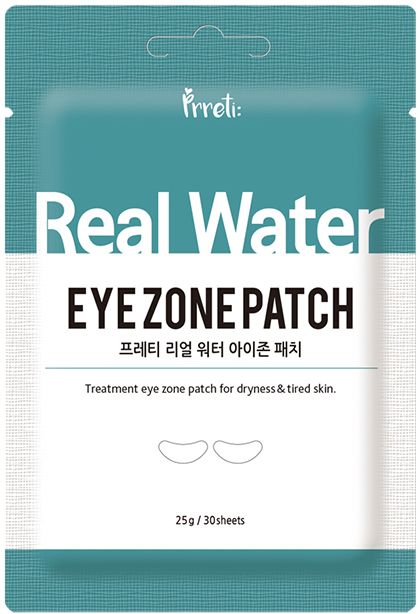 Prreti Патчи для глаз увлажняющие с ледниковой водой/Eye Zone Patch Real Water 30 шт