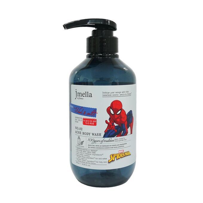 Jmella In France marvel wood & salt acne body wash Парфюмированный гель для душа, 500 мл