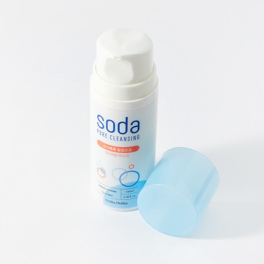 Holika Holika Soda Pore Cleansing O2 Bubble Mask, Маска для лица с содой пузырьками 100 мл