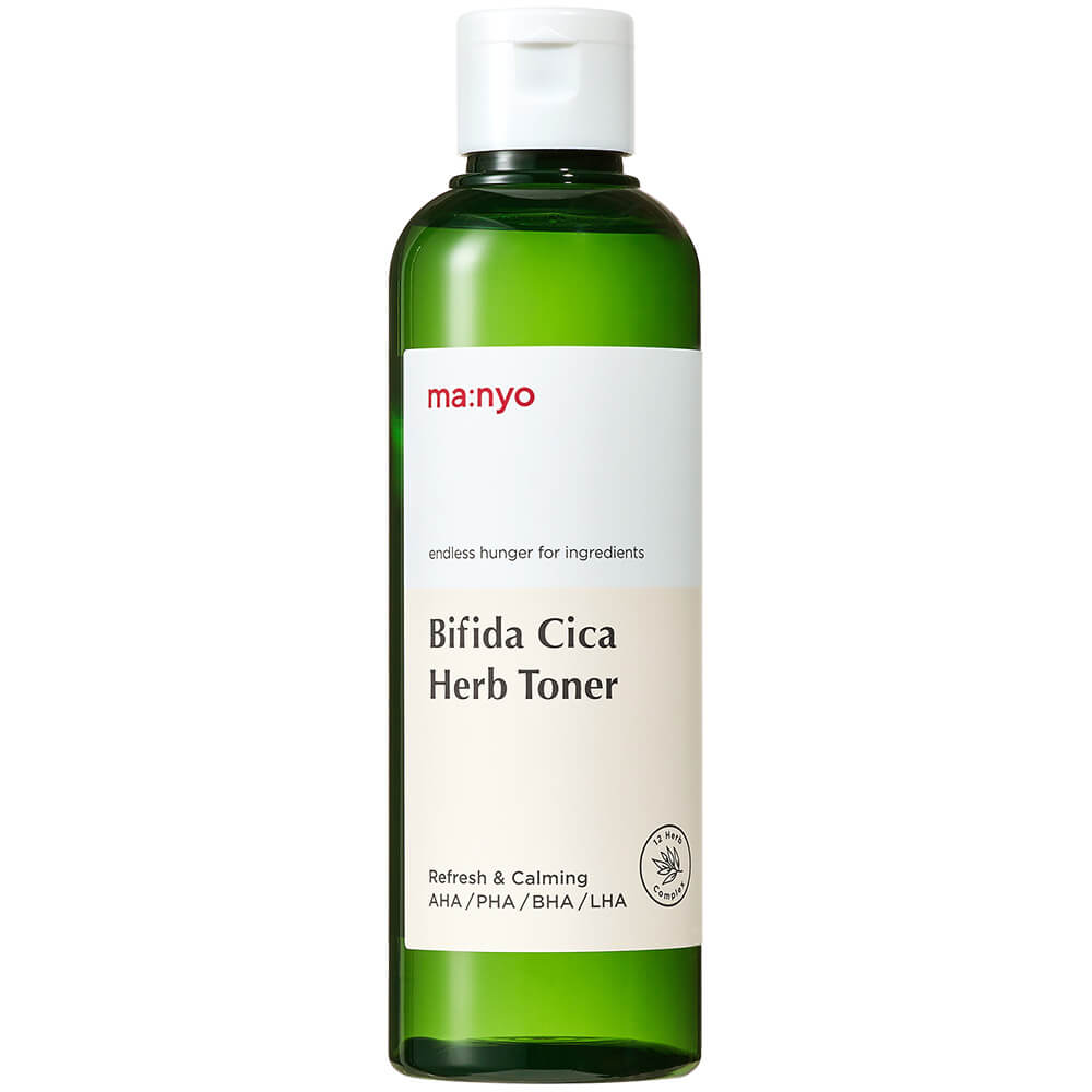 ma:nyo BIFIDA CICA HERB TONER Успокаивающий тоник для чувствительной кожи 210 ml