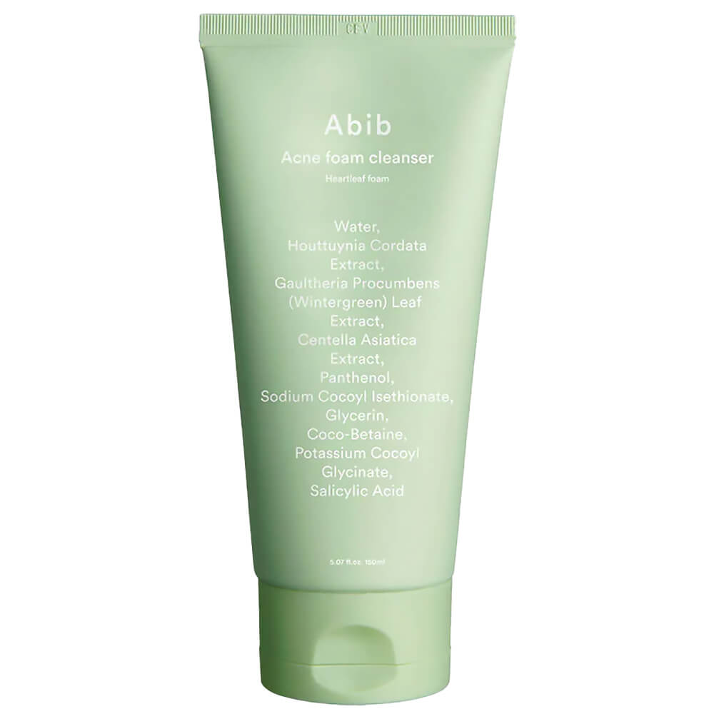 Abib Пенка для умывания проблемной кожи лица Foam Cleanser Acne Heartleaf, 150 мл