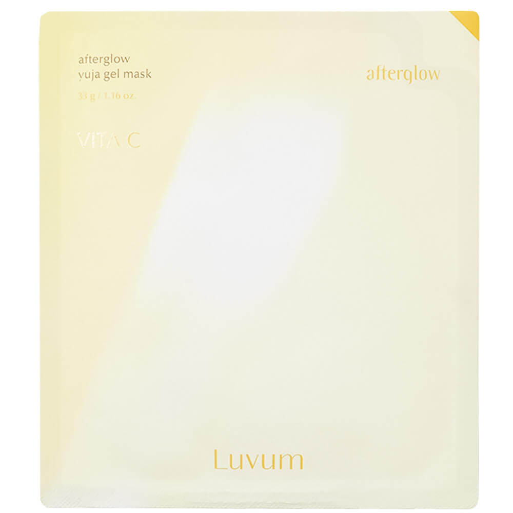 LUVUM Гелевая маска для сияния кожи / Afterglow Yuja Gel Mask, 33гр*1шт