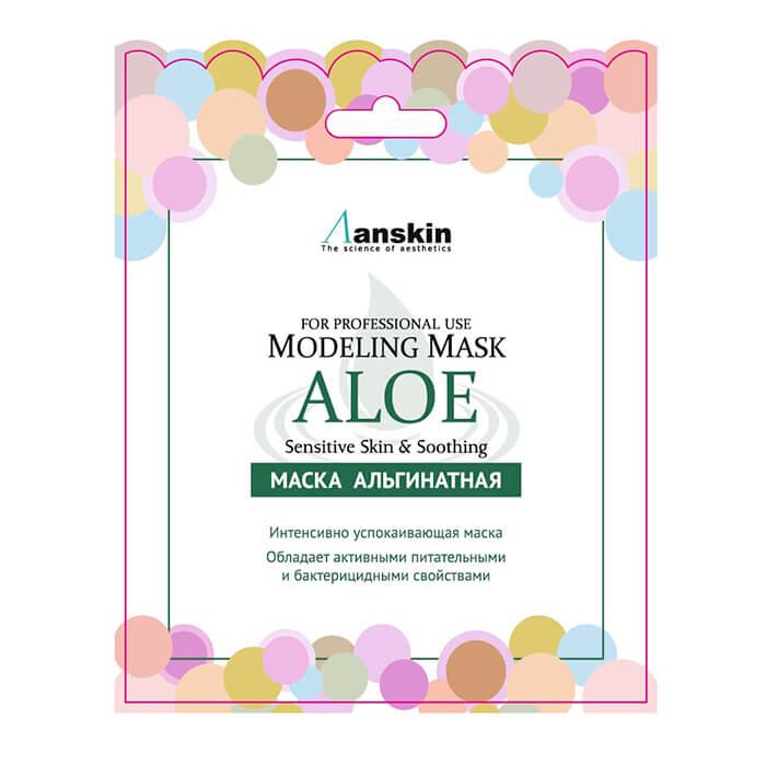Anskin Aloe Modeling Mask Маска альгинатная с экстр. алоэ успок. (саше) 25гр