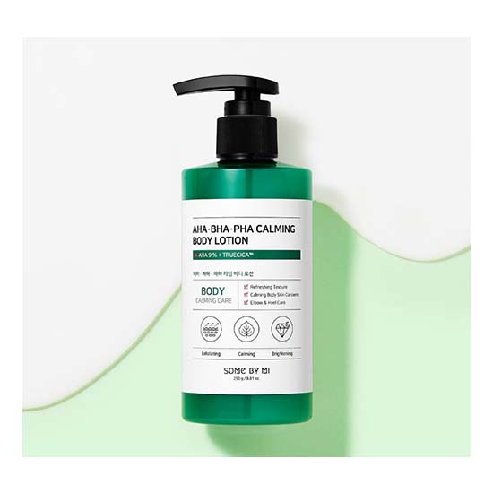 Some By Mi AHA-BHA-PHA Calming Body Lotion Успокаивающий лосьон для тела с кислотами, 250 гр