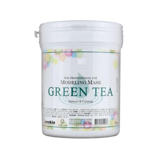 Anskin Green Tea Modeling Mask / Container Маска альгинатная с экстр. зел.чая усп. (банка) 240мл