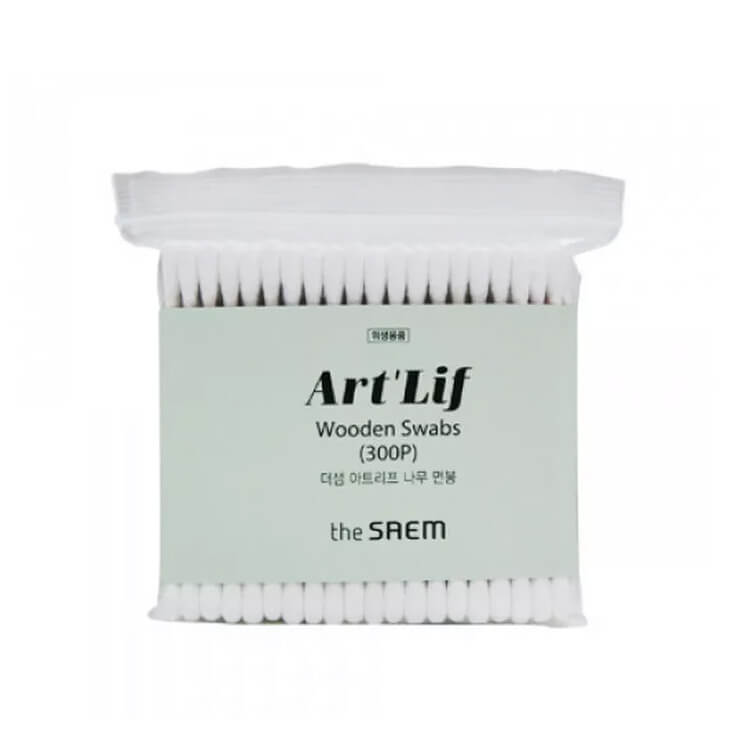 The Saem Палочки ватные Art’Lif Wooden Swabs 3*3шт The Saem Палочки ватные Art'Lif Wooden Swabs 3*3шт