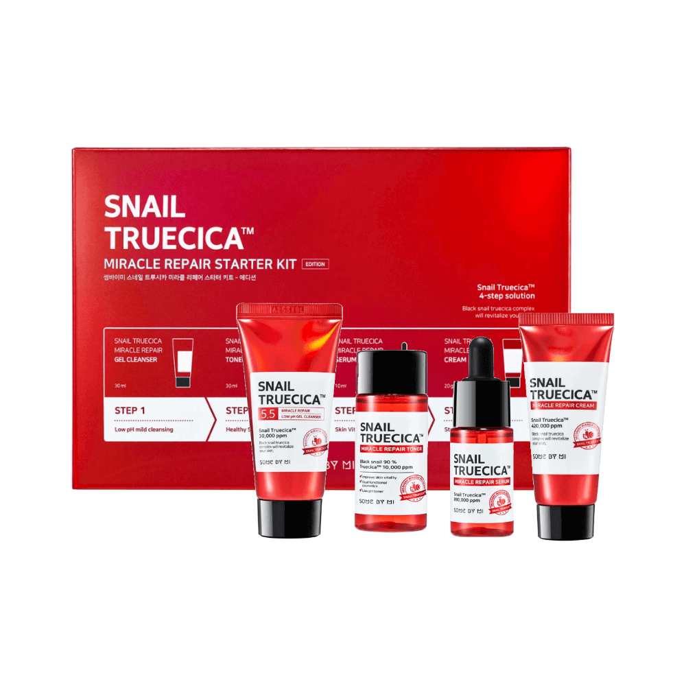 Some By Mi Snail Truecica Miracle Repair Starter Kit Набор восстанав средств экстракт муцина улитки