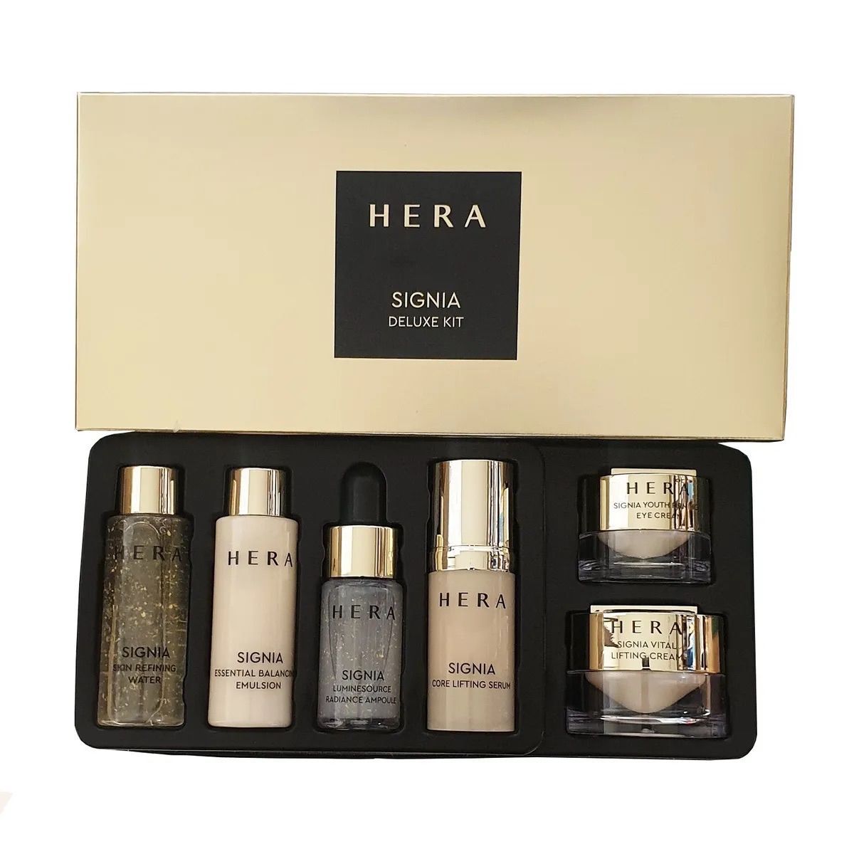 Hera Signia Deluxe 6 Kit - Набор миниатюр против возрастных изменений со стволовыми клетками