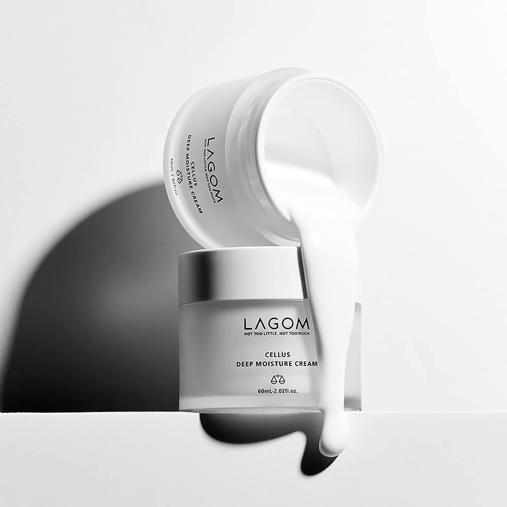 LAGOM Cellus Deep Moisture Cream 60 ml, Глубокоувлажняющий крем со стволовыми клетками 60 мл