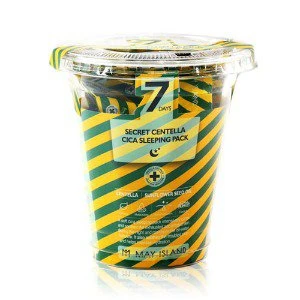 May Island 7 Days Secret Centella Cica Sleeping Pack  Ночная успокаив-я маска с центеллой 3g*1шт