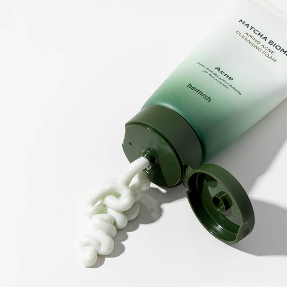 Heimish Пенка с матчей и пробиотиками Matcha Biome Amino Acne Cleansing Foam 150 мл