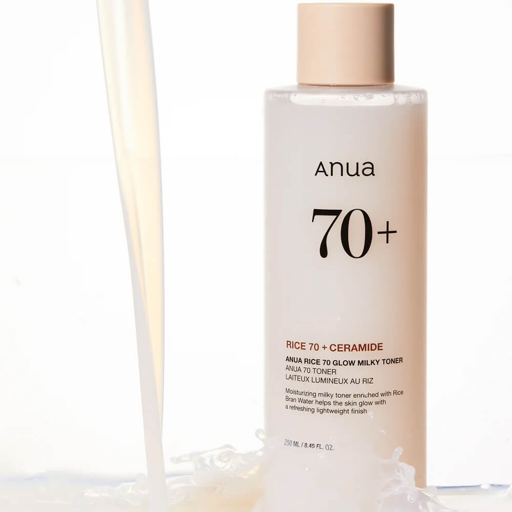 Anua Молочный тонер для сияния кожи с рисом Rice 70 Glow Milky Toner 250 мл