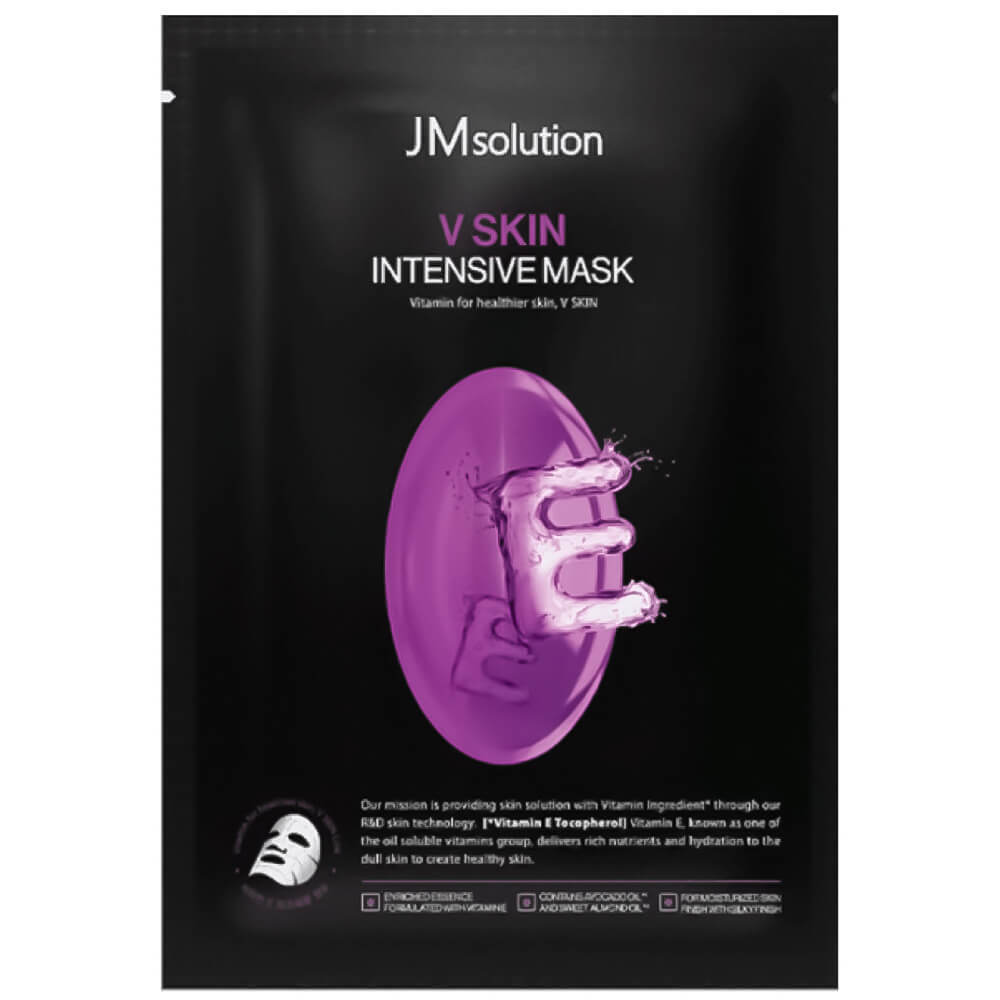 JMsolution V Skin Intensive Mask 30мл Питательная тканевая маска с токоферолом и витамином Е
