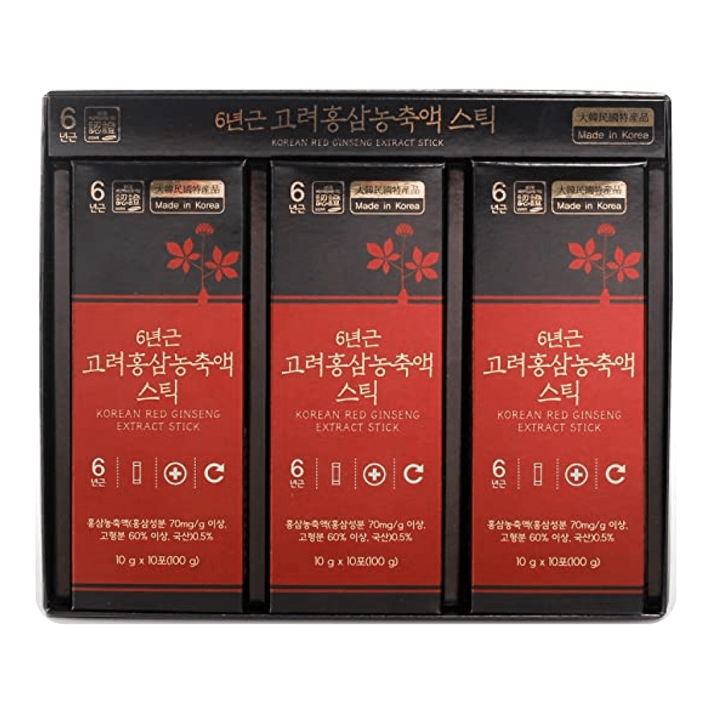 Jungwonsam 6 Years Red Ginseng Extract Stick Стик с экстрактом красного женшеня 6-летней выдержки, 1