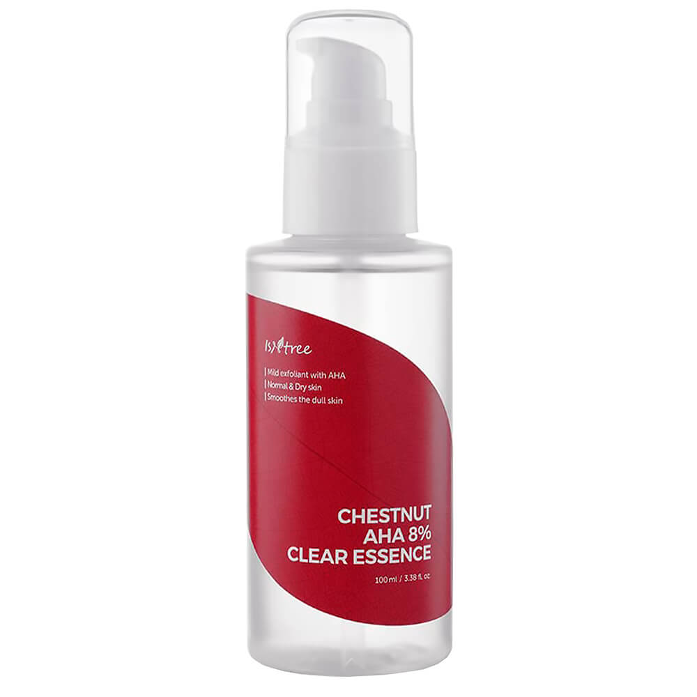 IsNtree Обновляющая эссенция с АНА Chestnut AHA 8% Clear Essence IsNtree Обновляющая эссенция с АНА Chestnut AHA 8% Clear Essence