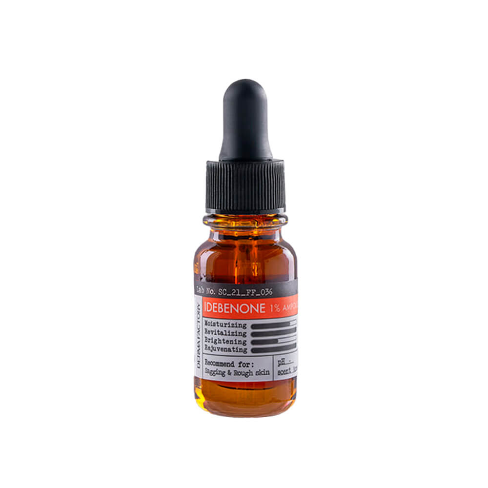 Derma Factory Ампула для лица антивозрастная с идебеноном - Idebenone 1% ampoule, 10мл