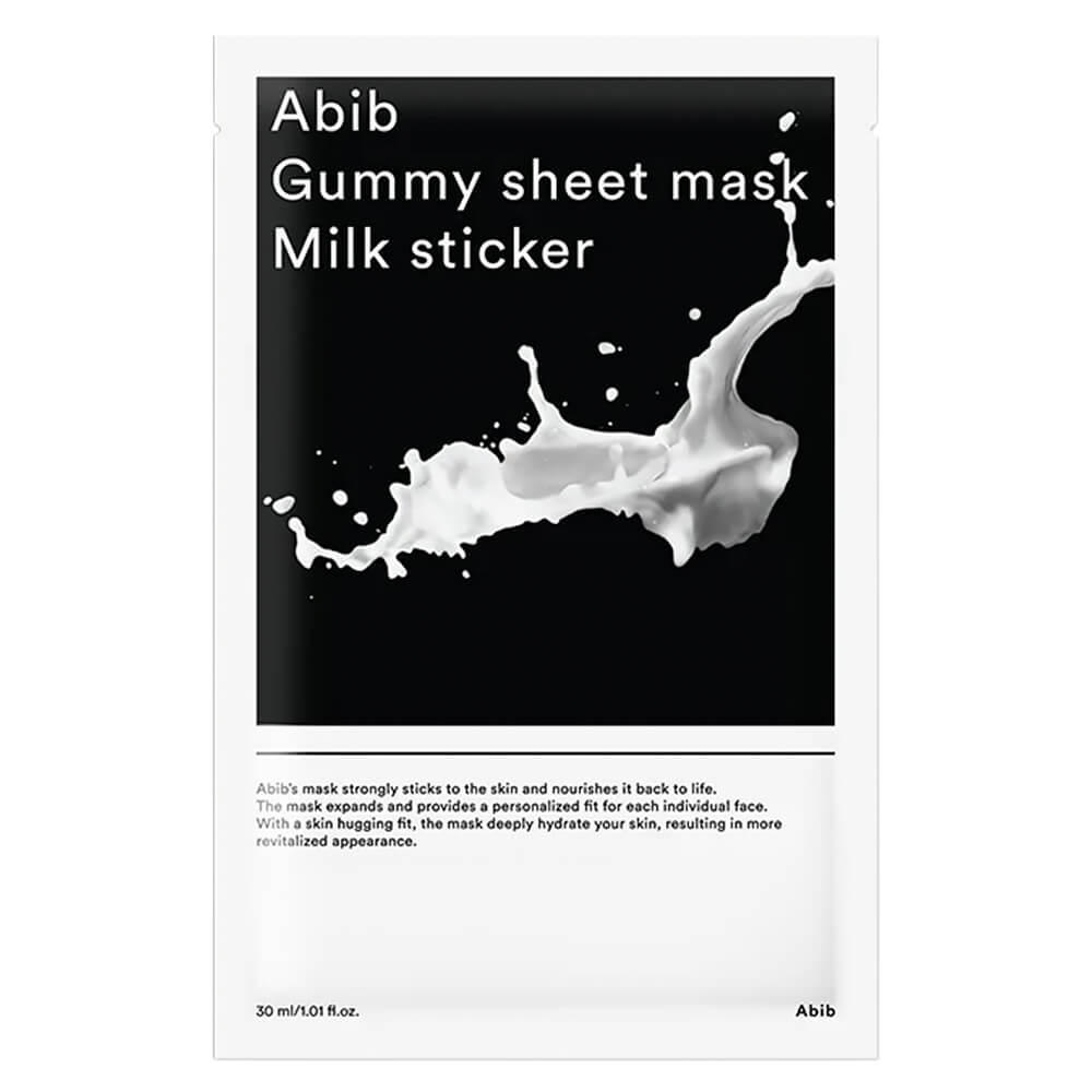 Abib Питательная маска с молочными протеинами Gummy Sheet Mask Milk Sticker,30ml
