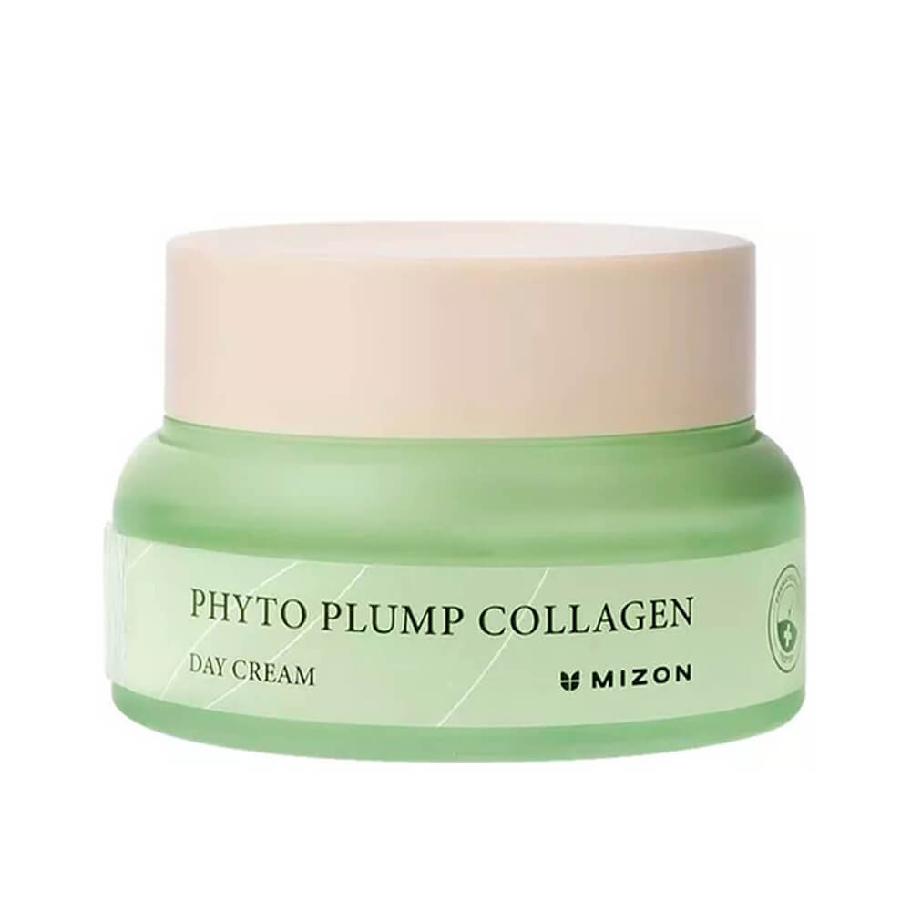 Mizon Крем для лица дневной с фитоколлагеном - phyto plump collagen day cream, 50мл