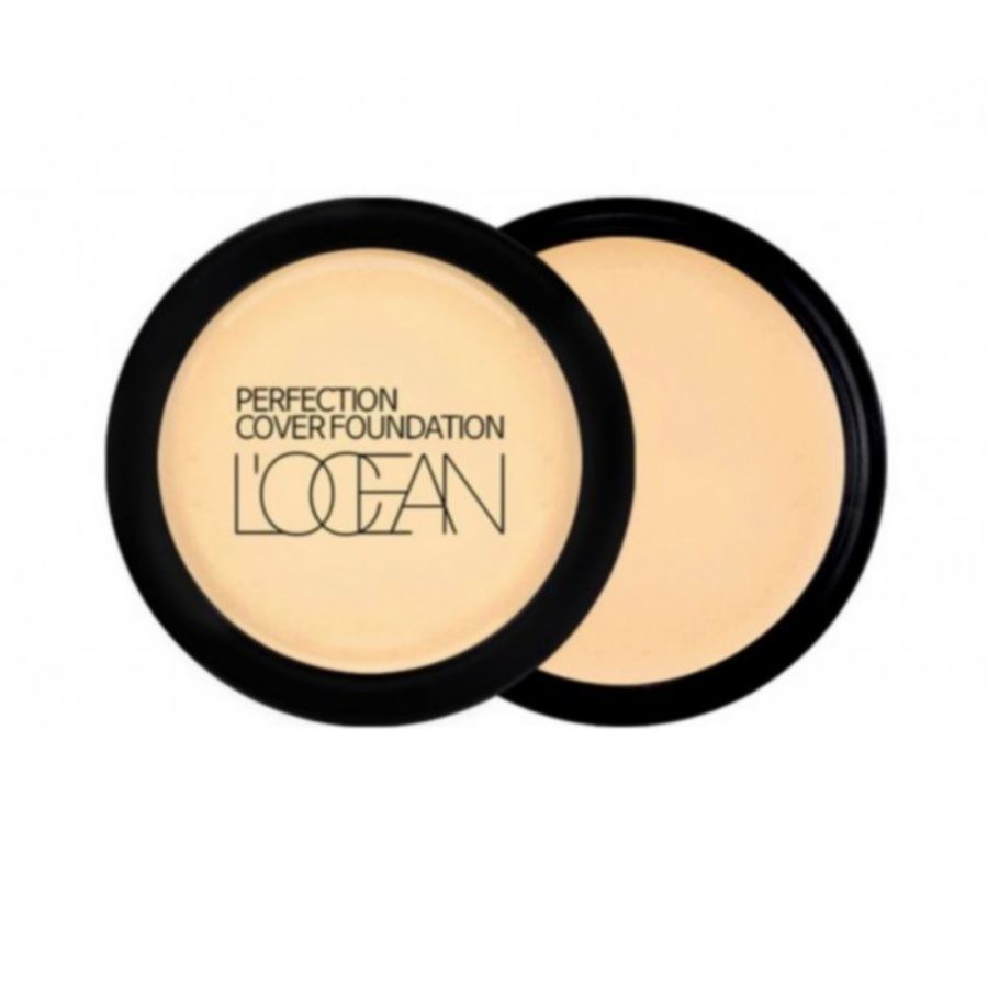 L'OCEAN Консилер для лица кремовый Perfection Cover Foundation 21 Clear Beige