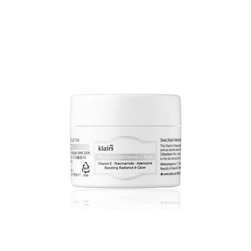 Dear, Klairs Миниатюра Витаминная маска для сияния кожи Freshly juiced vitamin e mask 15 мл