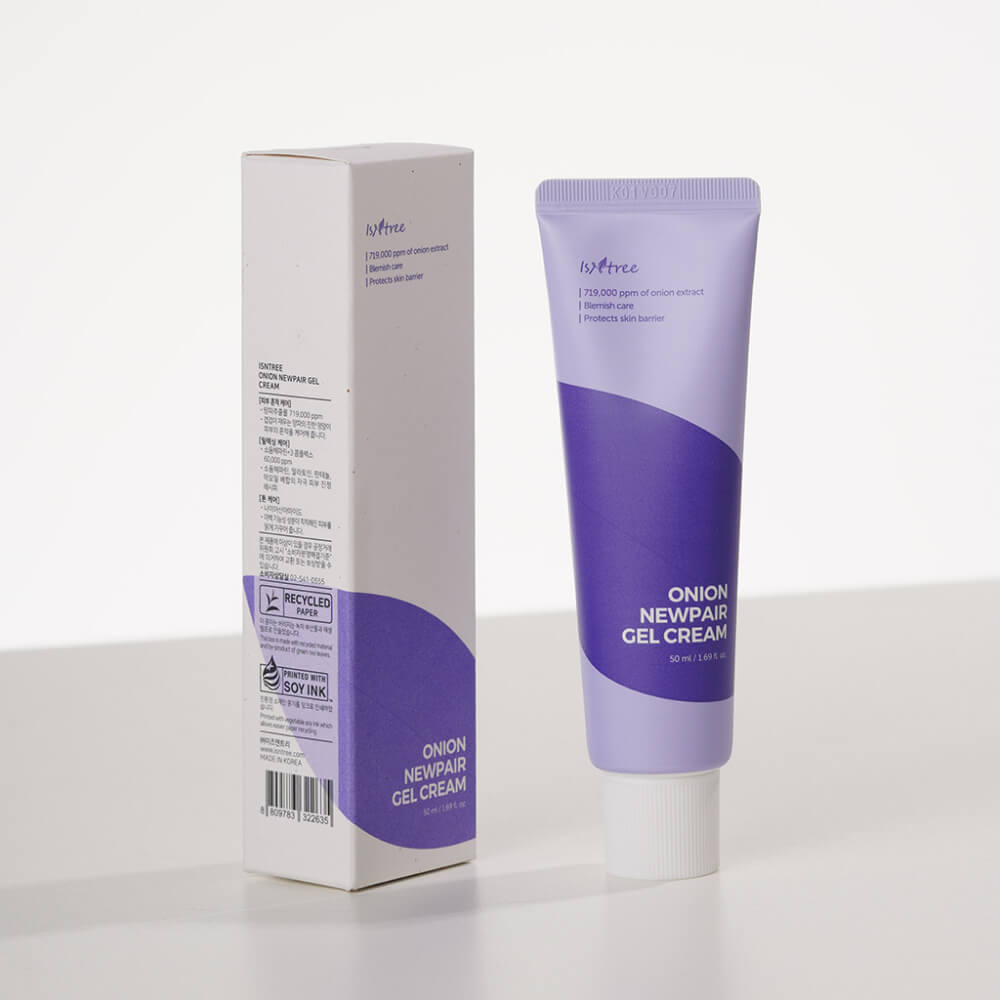 IsNtree Гель-крем для проблемной кожи с экстрактом красного лука Onion Newpair Gel Cream