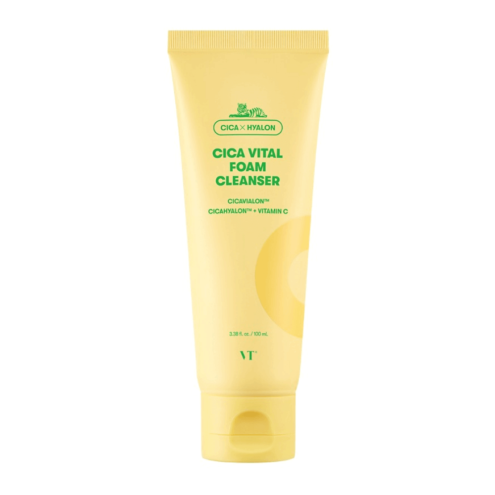 VT Cosmetics Антиоксидантная пенка с витамином С CICA Vital Foam Cleanser