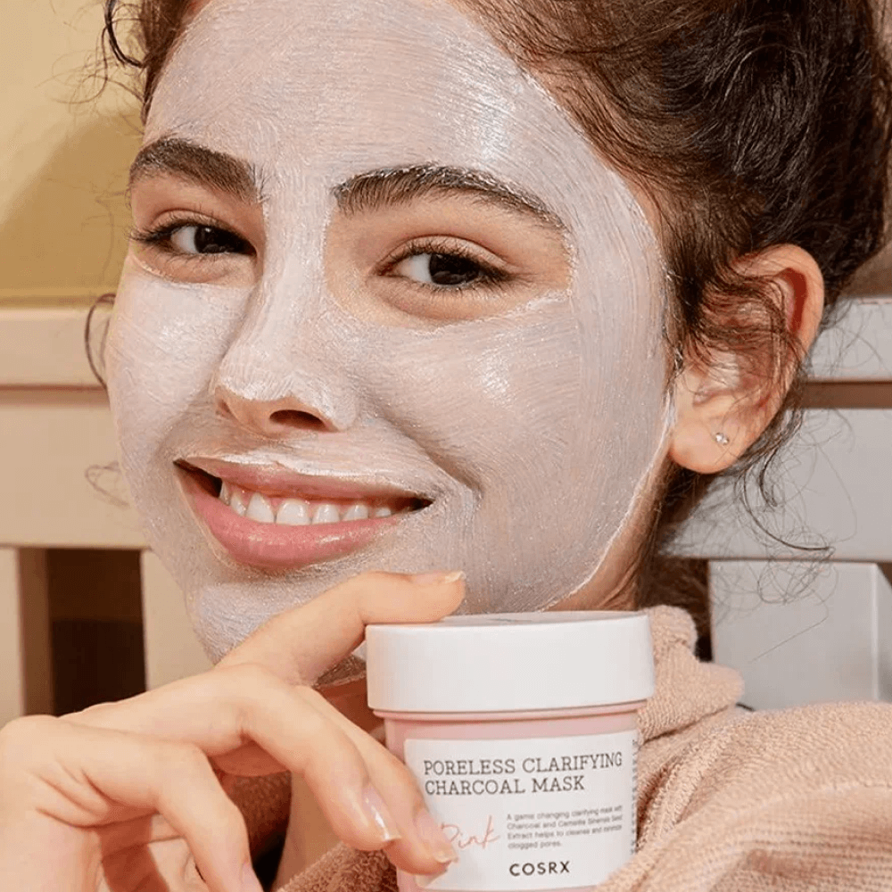 COSRX Очищающая маска для сужения пор с углём Poreless Clarifying Charcoal Mask COSRX Очищающая маска для сужения пор с углём Poreless Clarifying Charcoal Mask
