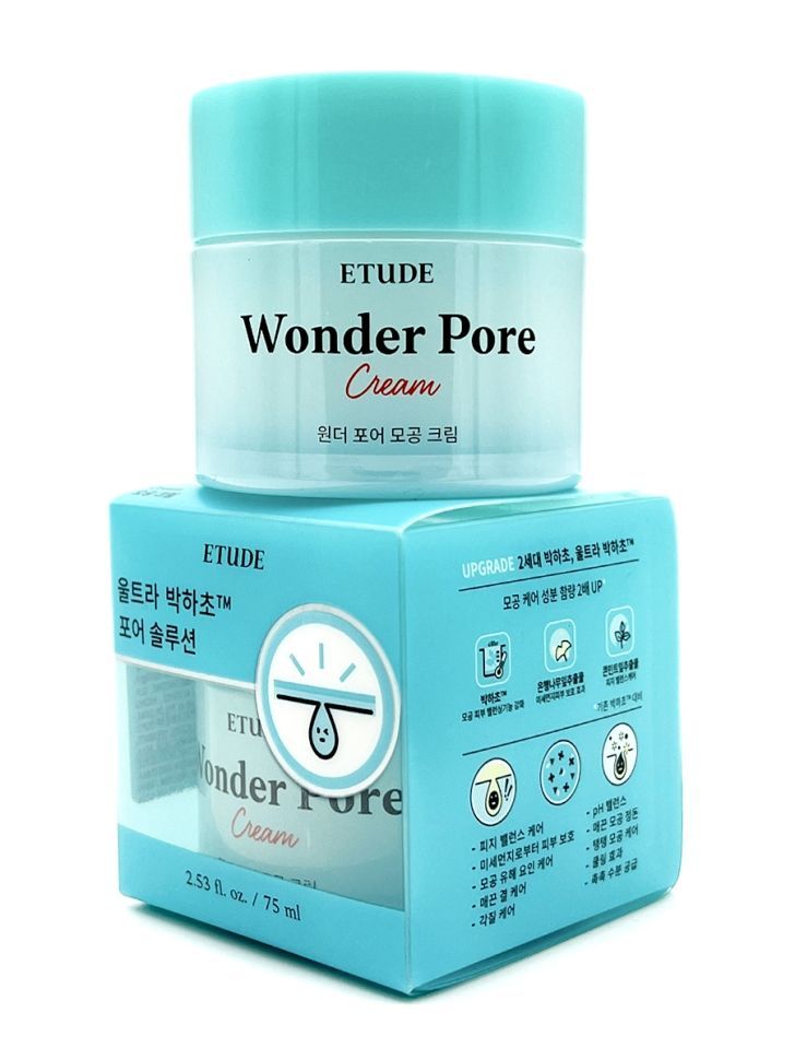 Etude Wonder Pore Cream Крем для проблемной кожи, 75 мл Etude Wonder Pore Cream Крем для проблемной кожи, 75 мл