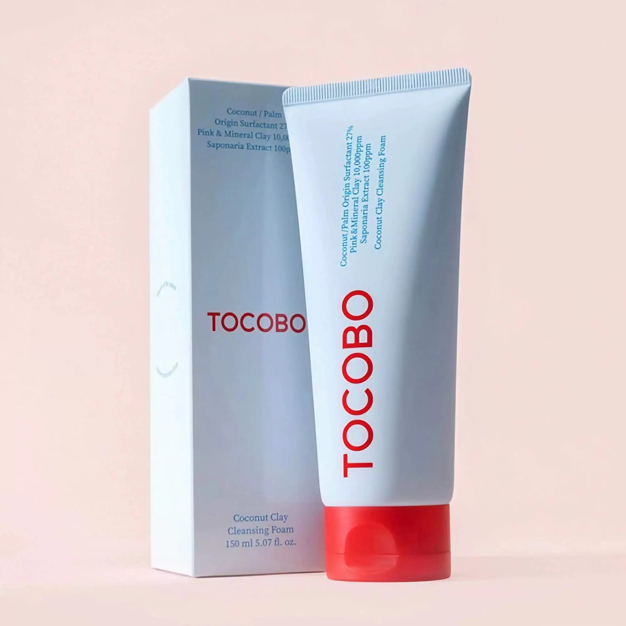 Tocobo Пенка для глубокого очищения с каламином Coconut clay cleansing foam 150 мл