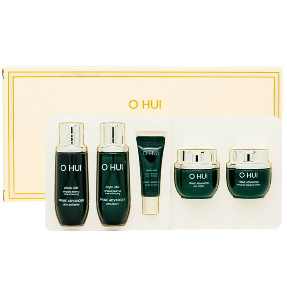 O Hui Prime Advancer Pro Miniature kit Подарочный набор миниатюр для укрепления и защиты кожи 5pcs
