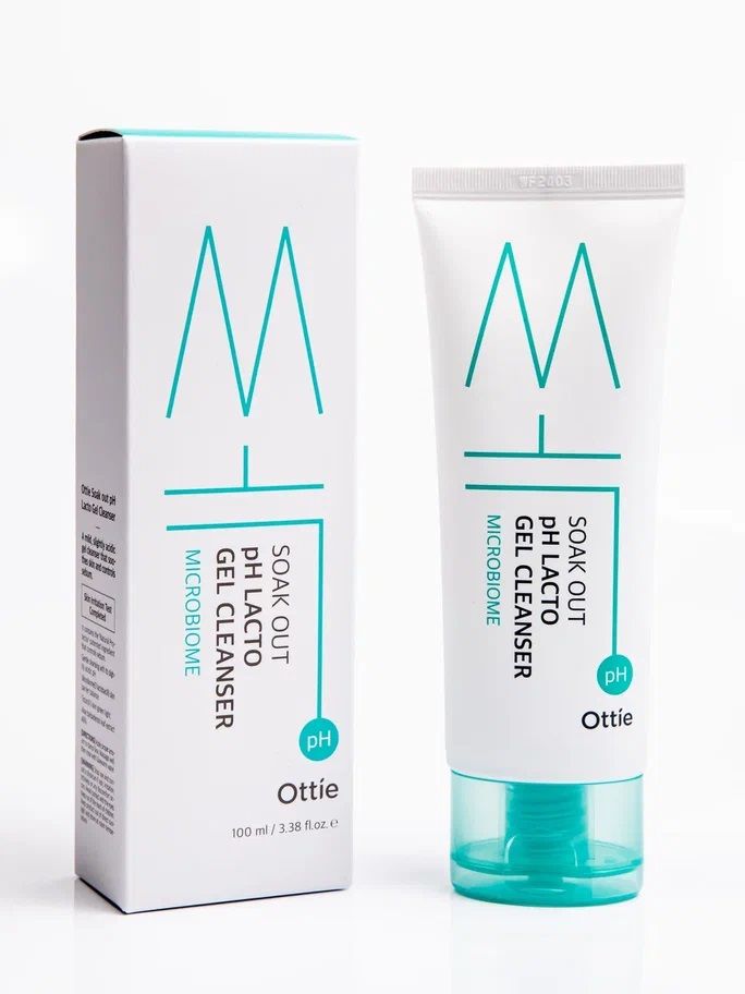 OTTIE Soak out Lacto Gel Cleanser Гель-пенка для умывания слабокислотная (100 мл)