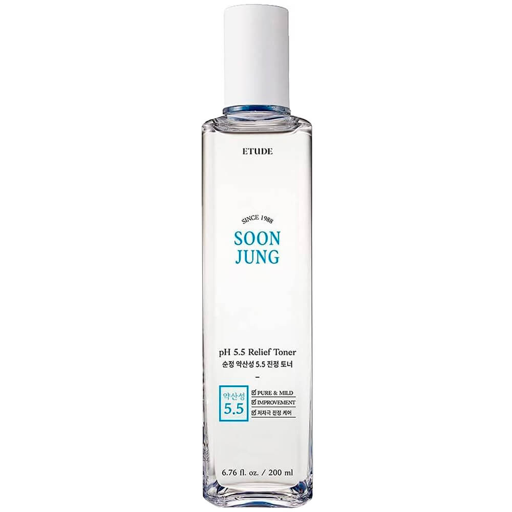 Etude Soon J. 5.5 Toner 200ml(21AD),Успокаивающий слабокислотный тонер 200 мл