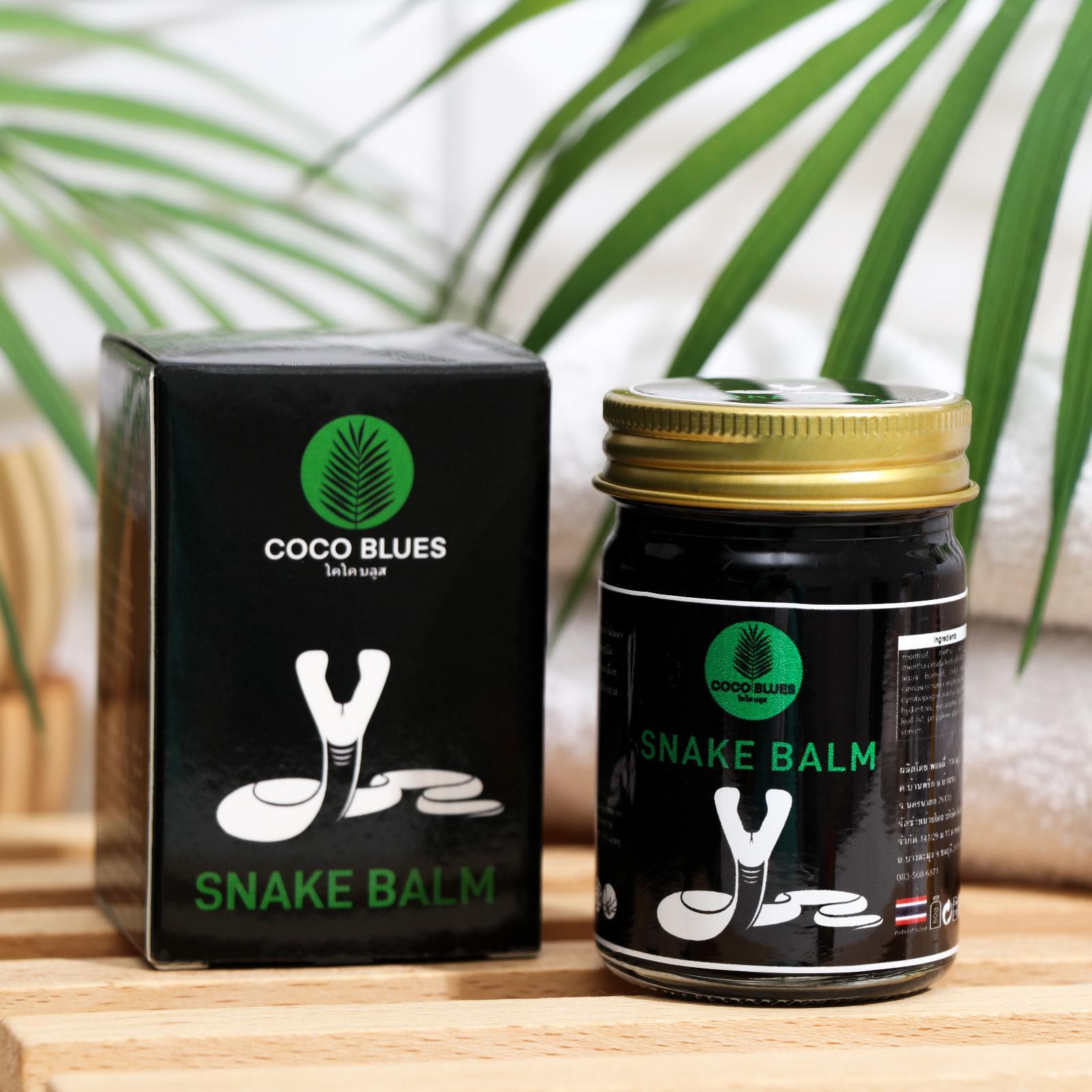 COCO BLUES Бальзам Тайский Змеиный Coco Blues Cobra Balm Original