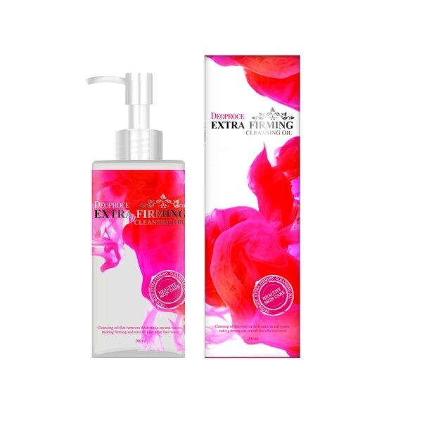 Deoproce Гидрофильное масло anti-age розовое Extra firming cleansing oil